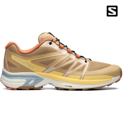 Beige Salomon Xt-wings 2 Men's Sneakers | PH 90231N